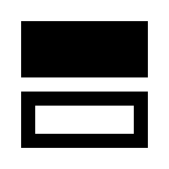 Splitscreen Top Icon from Sharp Line - Streamline Material Set