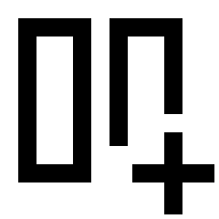 Splitscreen Vertical Add Icon from Sharp Line - Streamline Material Set