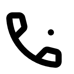 Wifi Calling Bar 1 Icon from Rounded Line - Streamline Material Set