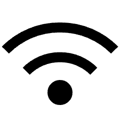 Wifi Icon from Sharp Line - Streamline Material Set