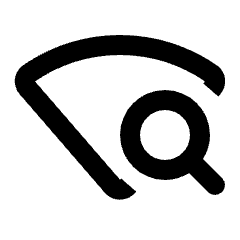 Wifi Find Icon from Rounded Line - Streamline Material Set