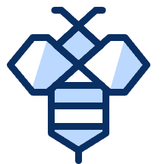 Bee Icon from Cyber Duotone Set