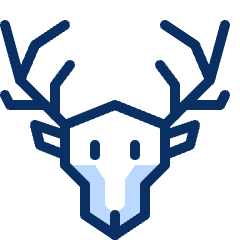Deer Icon from Cyber Duotone Set