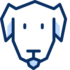 Dog 1 Icon from Cyber Duotone Set