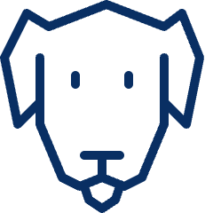 Dog 1 Icon from Cyber Line Set