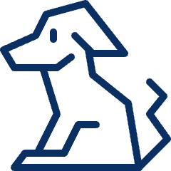 Dog 2 Icon from Cyber Line Set