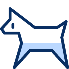 Dog 3 Icon from Cyber Duotone Set