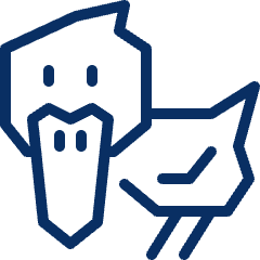 Duck 1 Icon from Cyber Line Set