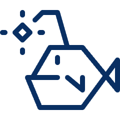 Fish 2 Icon from Cyber Line Set