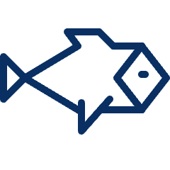 Fish 3 Icon from Cyber Line Set