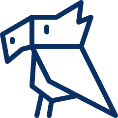 Hawk Icon from Cyber Line Set