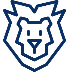 Lion Icon from Cyber Line Set