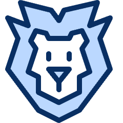Lion Icon from Cyber Duotone Set