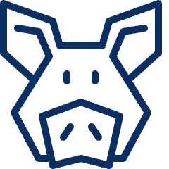 Pig 2 Icon from Cyber Line Set