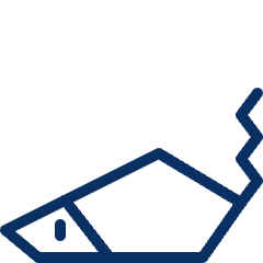 Rat Icon from Cyber Line Set