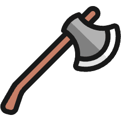 Antique Axe 1 Icon from Ultimate Colors Set