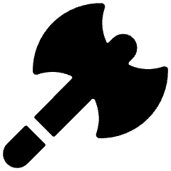 Antique Axe Icon from Ultimate Bold Set