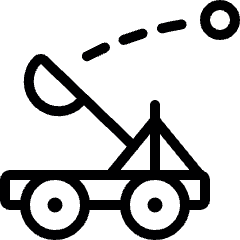 Antique Catapult Icon from Ultimate Light Set