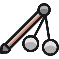 Antique Mace Double Icon from Ultimate Colors Set