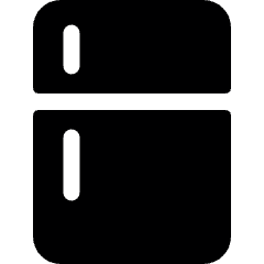 Appliances Fridge Icon from Ultimate Bold Set