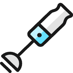 Appliances Hand Mixer Icon from Ultimate Colors Set