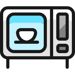 Appliances Microwave Icon from Ultimate Colors Set