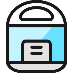 Appliances Rice Cooker Icon from Ultimate Colors Set