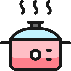 Appliances Slow Cooker Icon from Ultimate Colors Set