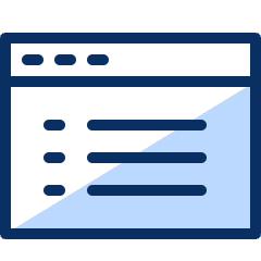 Window Application 1 Icon from Cyber Duotone Set