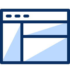 Window Application 5 Icon from Cyber Duotone Set