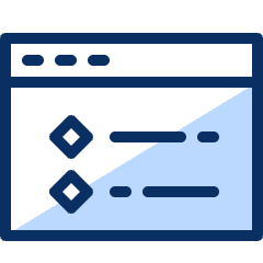 Window Application 6 Icon from Cyber Duotone Set