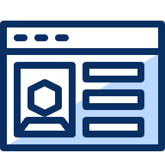 Window Application 7 Icon from Cyber Duotone Set