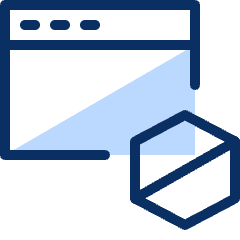 Window Block Icon from Cyber Duotone Set