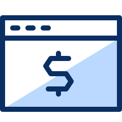 Window Cash 1 Icon from Cyber Duotone Set