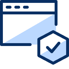 Window Check Icon from Cyber Duotone Set