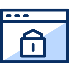Window Lock 1 Icon from Cyber Duotone Set