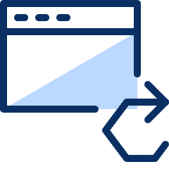 Window Sync Icon from Cyber Duotone Set