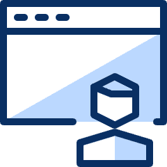 Window User Icon from Cyber Duotone Set