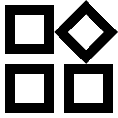 App Widgets Plugin Extension Icon from Sharp Line Set
