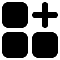 Application Add Icon from Core Solid Set