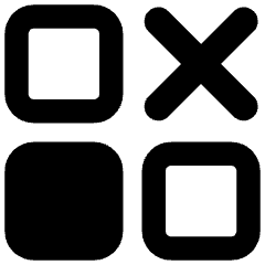 Application Delete Cross Icon from Core Remix Set