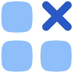Application Delete Cross Icon from Flex Flat Set