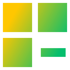 Application Remove Subtract Icon from Sharp Gradient Set