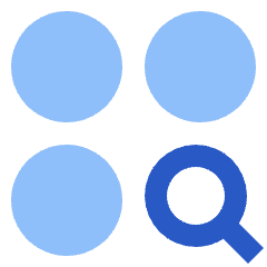 Plugin Module Search Icon from Sharp Flat Set