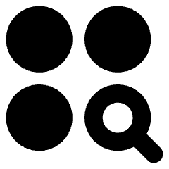 Plugin Module Search Icon from Core Solid Set