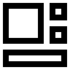 Widget Icon from Sharp Line Set