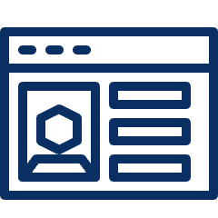 Window Application 7 Icon from Cyber Line Set