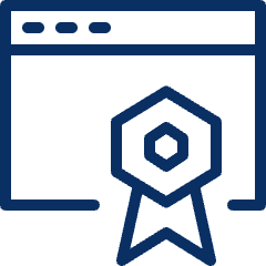 Window Badge Icon from Cyber Line Set