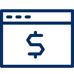 Window Cash 1 Icon from Cyber Line Set