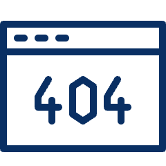 Window Error Icon from Cyber Line Set
